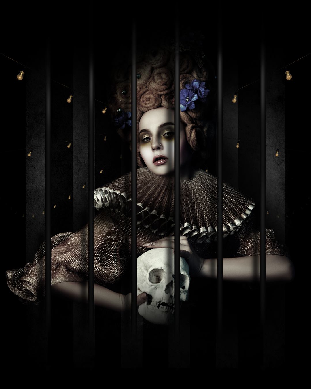 Carnaval Sensuel Halloween Woman Behind bars
